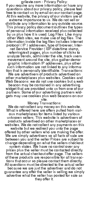 grilexte privacy
