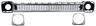 0848-044 G 0848-056 Keypart Chevy Truck Chrome Grille Shell Chevrolet Lettering Head Light