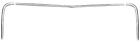 0849-043l 0849-044r 0849-049 Keypart Truck Chrome Aluminum Outer Grill Hood Eyebrow Molding