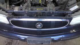 104-01591b Grille Black With Chrome Surround Fits 00-03 Century 302946