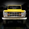 10516 Uapac Chrome Ford Bronco Grille To With Out Logo New