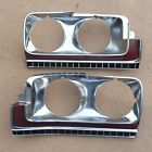 1241646 - 1241467 Buick Oem Lesabre Left Right Driver Passenger Headlight Bezels