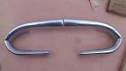 1541293 1541290 1541292 1541291 Mopar Chrysler Corp 1954 Desoto Grille End Outer Surround Trim On Front Fenders Original Pair Custom 9932 9933 9936 9937