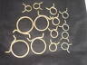 170154 Nav Mopar Cuda Big Block Hose Clamp Set New
