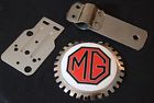 1950-1960-1970-1961-1962-1963-1964-1965-1966-1967- Mg Chrome Morgan Grille Badge Bumper Topper License Plate Accessory