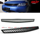 2-fg-hc062-hcm Motor Abs Black Front Hood Honeycom Mesh Grill Grille Fits