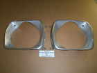 3672166-7 Pair Headlight Lamp Bezels