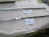 3779855-3779856 General Motors Nos Chevrolet Impala Belair Wagon Upper Grill Mouldings