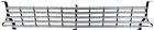 3833312 Oer Chevrolet Chevy Ii Nova Standard Grill Assembly With Brackets