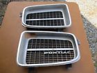 480495 480494 Gm Pontiac Lemans Tempest Grille Assembly Pair Original Good Used