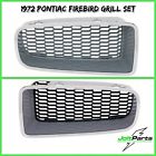 485264-65 Oer Pontiac Standard Firebird Silver Grill Set