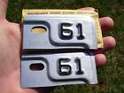 60-62-63-59-57-56 State Tags Plates For