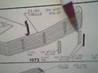 8121263 American Motors Amc Matador Outer Grille Bar Nos