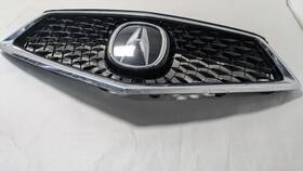 Acura 668530 Used Upper Grille Fits 2020 Mdx Without Surround View With Sport Package A
