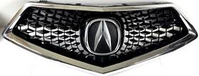 71156tz5a002 Acura Fits 19 20 Mdx Front Upper Grille W Emblem And Chrome Moulding Oem