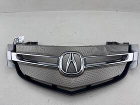 75100stxa01zg Acura 07-09 Mdx Front Grille Assembly Cover Insert Molding Chrome Black Oem