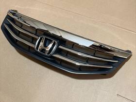 Ho1210132 Aftermarket 2011-2012 Honda Accord 4dr Sedan Front Bumper Upper Grille Assembly And Emblem