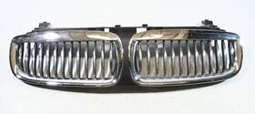 Aftermarket Products 51137037727 Front Left And Right Side Hood Kidney Grille Trim Oem Bmw 745 760 02-05 Chrome