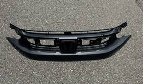 71121-tba-a61 Aftermarket Products 2019 2020 2021 Honda Civic Black Upper Grille Grill