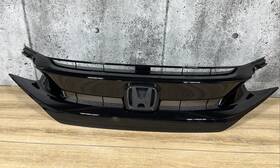 Ho1200242 Aftermarket Products New For 2019-2021 Honda Civic Sport Front Bumper Gloss Black Grille Assembly