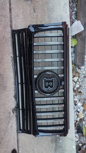 Mb4632085963 Aftermarket Products G63 Grille Silver W463 G-wagon Bars G55 G550 Star G500 Brabus Parts