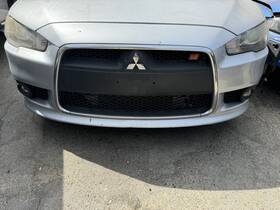 Mi1036103 Aftermarket Products 2008-2017 Mitsubishi Lancer Ralliart Front Bumper Complete Oem