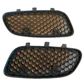 Am-1755247233 Am Autoparts Grille Inserts Black Honeycomb Left Right Pair Set For 97-03 Pontiac Grand Prix