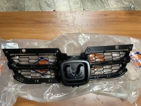 Am-3423828520 Am Autoparts Front Grille Black For 2011-2012 Honda Accord Ho1223103
