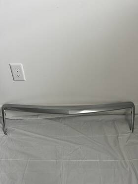Am-837644023 Am Autoparts 2013-2014 Cadillac Ats Front Upper Grille Chrome Trim Molding Easy Fit