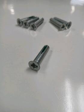 G-6931 Amk Products 64-72 El Camino Correct Tailgate Latch Striker Bolt Kit