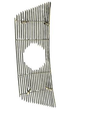 N19-c32956n Aps For 2013-2016 Nissan Pathfinder Main Upper Stainless Chrome Billet Grille Insert