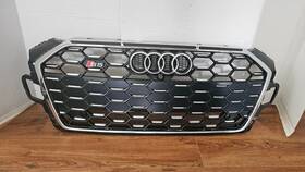 36213520 Audi 2020 2021 2022 2023 S5 Front Grille All Tabs With Camera And Sensors Holes