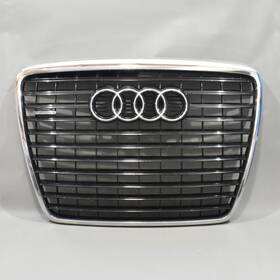 4f0853651an Audi 09-11 A6 Upper Grille Chrome Black Oem