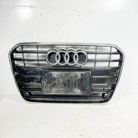 4g0853653a Audi 2012-2015 A6 S6 Gloss Black Front Bumper Grille Oem