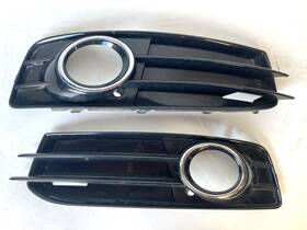 8p0807681af Audi 2010-2013 A3 S Line Left Right Front Bumper / Fog Light Grille