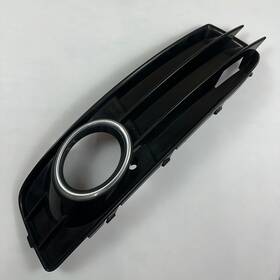 8p0807682k Audi 09-2013 A3 8p Front Righ Bumper Fog Light Grille Chrome Ring Oem
