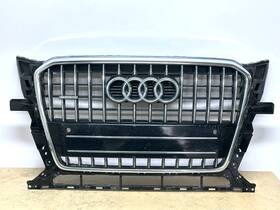 8r0-853-651-ab Audi 2013-2016 Q5 Front Bumper Radiator Upper Grille W Parking Sensor Oem