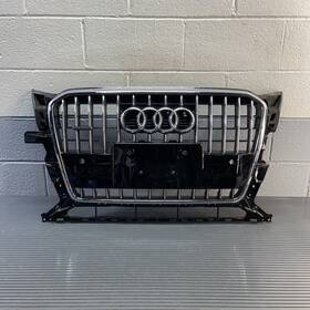 8r0853651abt94 Audi 2013-2017 Q5 8r Front Bumper Radiator Grille Chrome With Emblem Oem Note