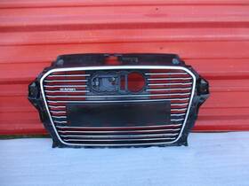 8v4853343 Audi A3 E-tron 2015 2016 Front Bumper Upper Center Grille Oem