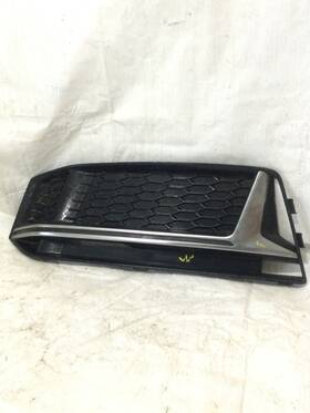 8w0807681k Audi 2018 A4 Left Chrome Black Honeycomb Fog Light Grille Oem