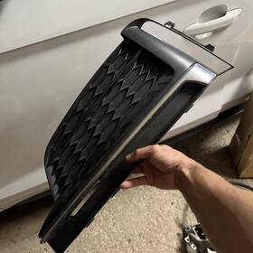 8w6807681kru6 Audi 2018 2019 A5 S5 S-line Front Bumper Fog Light Cover Grille Trim Lh Left Oem