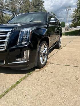 Oapza605 Auto-assembly For 2015-2020 Cadillac Escalade Platinum Front Grille Silver Chrome #2399558