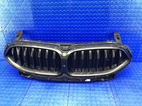 M850i Bavarian Motor Works Bmw 2019-2022 Oem Front Upper Center Black Grille With Active Shutter