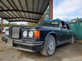 104.be1r91 Bentley 1991 Turbo R Oem Black Grille