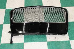 104-bentley Bentley 12-17 Continental Dmg Beluga Black Chrome Insert Grill Grille Trim Panel Oem