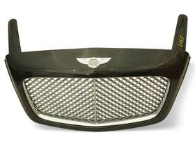 3w0805642c Bentley 03-09 Continental Gt Gtc Grille Grill Radiator W Bracket Oem