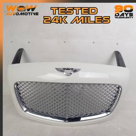 3w0853651 Bentley 04-13 Continental Flying Spur Gt Front Hood Radiator Grille Brackets Oem