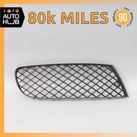 3w5807682 Bentley 06-12 Continental Flying Spur Front Bumper Right Mesh Grill Oem 80k