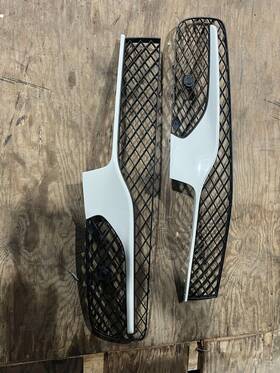 4w0807647hgru Bentley Continental Flying Spur Front Left And Right Lower Bumper Grill 2013-2019