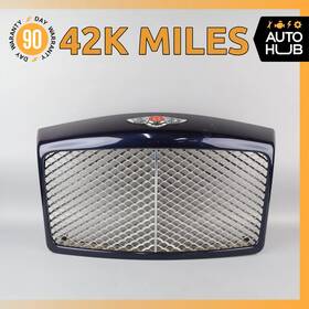Ps22734pc Bentley 99-04 Arnage Hood Radiator Grille Grill Peacock Blue Metallic Oem 42k
